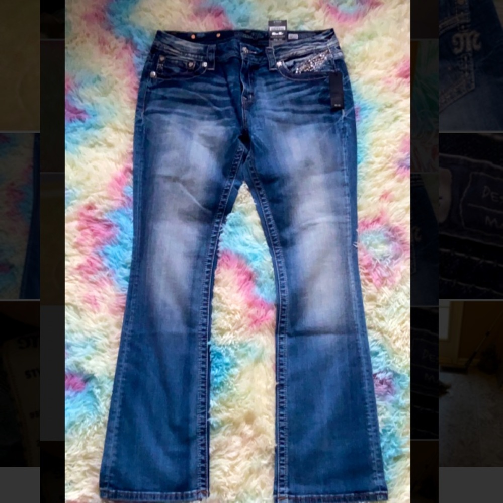 Miss me size 33 slim boot cut plus size